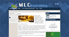 Desktop Screenshot of mlcingenieria.com.ar